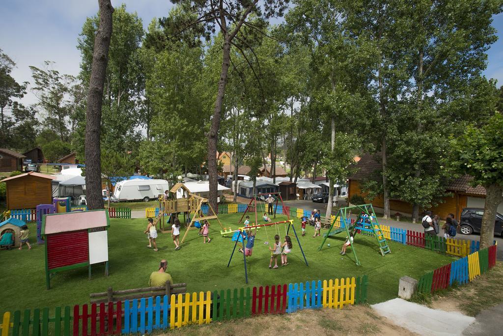 Camping Cachadelos Hotel Sanxenxo Eksteriør billede